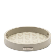 Dienblad RM Monogram taupe