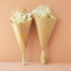 Droogbloemen boeket CRÈME M