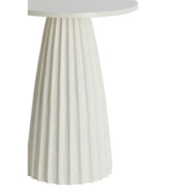 Bijzettafel VEGLIA Ø45x56 cm crème