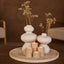 Travertine dienblad rond 45cm