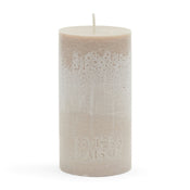 Pillar Candle ECO flax 7x13 L