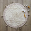 Mallen rond kinderkleed met stippen 110 cm