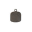 Snijplank AVEIRO 29x35x1,5 cm donker bruin mat hout