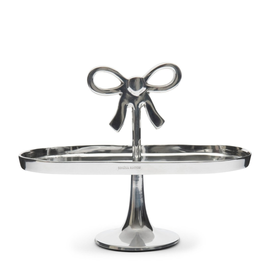 Classic bow cake stand