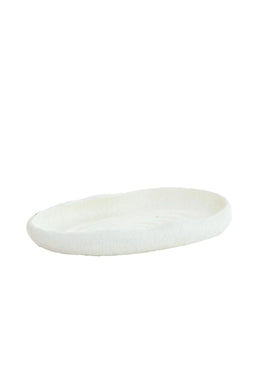 Schaal ALAINA 37x25x5 cm crème