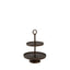 Etagere Ø24x37 cm LUTEK matt brown-bronze