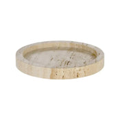 Travertine tray rond