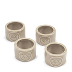 Servetring Portofino flax set 4 stuks