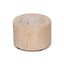 Travertine waxinelichthouder S Ø6x4cm