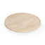 Travertine dienblad rond 45cm