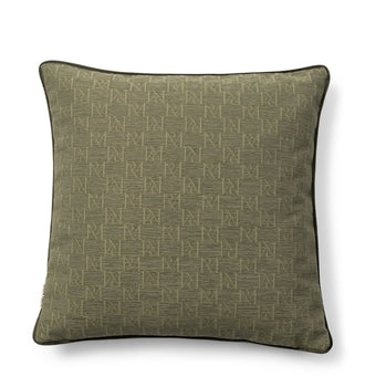 Kussenhoes Rivièra Maison RM Monogram Green 50x50