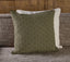 Kussenhoes Rivièra Maison RM Monogram Green 50x50