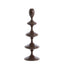 Candle stick Ø10,5x34,5 cm VIREEN dark brown