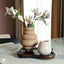 Plateau BRECKENRIDGE walnut 35cm