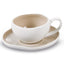 BRICARD BARLES KOFFIESET | WIT-TAUPE 12-DELIG