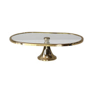 Schaal op voet S Goud