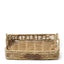 Rustic rattan happy heart mini tray