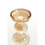 Kandelaar ITINGA L Ø9,5x34cm ITINGA bubbel glas amber